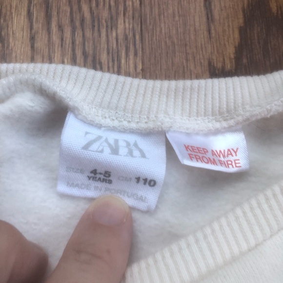 Zara See You Later Hasta Luego Sweatshirt 4-5 Years - Picture 5 of 5